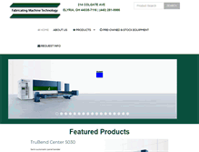 Tablet Screenshot of fabmachtech.com